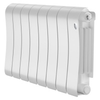 Биметаллический радиатор отопления Royal Thermo Infinity 300 8 секций Bianco Traffico в ДНР