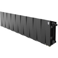 Биметаллический радиатор отопления Royal Thermo PianoForte 200 VR80-18 секц. черный в ДНР