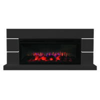 Каминокомплект Interflame Норд черный с очагом FreeSpace 50 LED FX QZ в ДНР