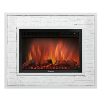 Каминокомплект Firelight Loft 30 с очагом Electrolux EFP/P-3020LS камень белый/белая эмаль в ДНР
