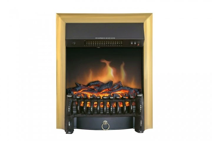 Каминокомплект Royal Flame Dublin с очагом Fobos FX Brass орех каньон в ДНР