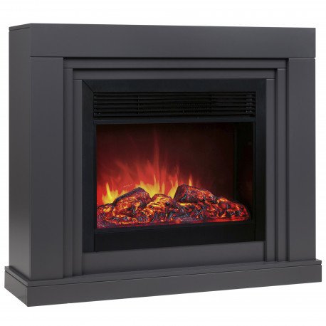 Каминокомплект RealFlame Stanley 26 GR с очагом MoonBlaze BL Lux Black в ДНР