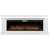 Каминокомплект Royal Thermo Aurora RTFP/P-AR60LS + портал Firelight Olympia 60 белый в ДНР