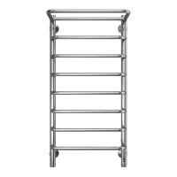 Электрический полотенцесушитель Terminus Полка П8 400х850 quick touch в ДНР