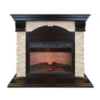 Каминокомплект RealFlame Dublin ROCK STD/EUG/24 AO с очагом Irvine 24 в ДНР