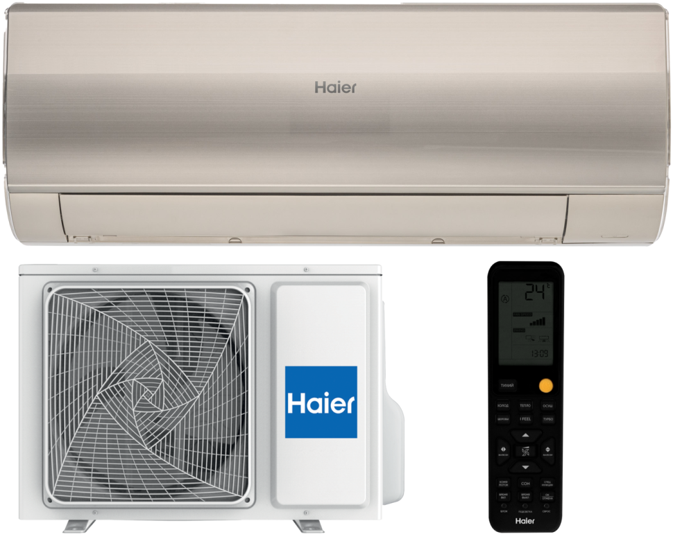 Кондиционер Haier HSU-24HFF103/R3-G/HSU-24HUF103/R3 Flexis On/Off Gold (-40С) в ДНР