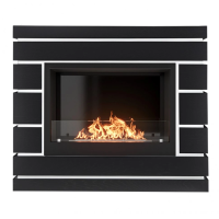 Каминокомплект Firelight Moderno 25 с очагом BFP/P-2520 шпон чёрный дуб в ДНР