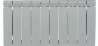 Радиатор биметаллический Global Style Plus 350 (10 секций) серый