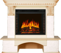Каминокомплект Royal Flame Pierre Luxe сланец мелкий белый c очагом Vision 23 EF LED FX в ДНР