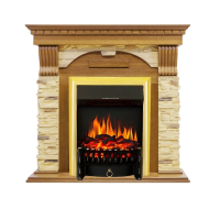 Каминокомплект Royal Flame Dublin с очагом Fobos FX Brass в ДНР