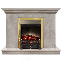 Каминокомплект Хорошие Камины Марс с очагом RealFlame Fobos Lux BR S цемент в ДНР