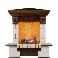Каминокомплект Dimplex Pierre Luxe угловой с очагом Cassette 400 NH в ДНР