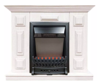 Каминокомплект Хорошие Камины Юпитер с очагом Electrolux Classic EFP/P-1020LS белое дерево в ДНР