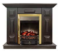 Каминокомплект Хорошие Камины Юпитер с очагом RealFlame Fobos Lux BR S венге в ДНР