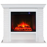 Каминокомплект RealFlame Brixton 25.5 WT с очагом Sparta 25.5 в ДНР