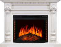 Каминокомплект Royal Flame Edinburg слоновая кость с патиной c очагом Dioramic 33 LED FX в ДНР