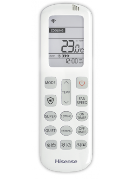 Кондиционер Hisense AS-24UW4RBTCA00G/AS-24UW4RBTCA00W Goal DC Inverter в ДНР