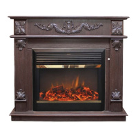 Каминокомплект RealFlame Philadelphia 25,5/26 DN с очагом MoonBlaze LUX Brass в ДНР