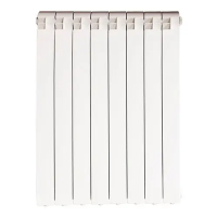 Радиатор алюминиевый Global VOX-R 800 x8 белый боковое подключение