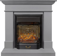 Каминокомплект Royal Flame California STD CRM (Разборный) с очагом Majestic FX M Black RC санд грей в ДНР