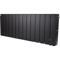 Биметаллический радиатор отопления Rifar Supremo Ventil SVR 350 14 секций нижнее правое подключение антрацит в ДНР