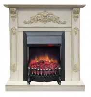 Каминокомплект RealFlame Anita STD/EUG WTG с очагом Fobos Lux Black S в ДНР