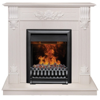 Электрокамин RealFlame Ottawa WT белое золото с очагом 3D Oregan Электрокамин RealFlame Ottawa WT белое золото с очагом 3D Oregan