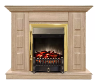 Каминокомплект Хорошие Камины Юпитер с очагом RealFlame Fobos Lux BR S сосна в ДНР