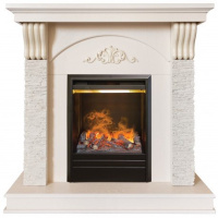Каминокомплект RealFlame Corfino WT с очагом 3D Olympic в ДНР