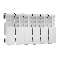 Радиатор алюминиевый ROMMER Al Plus 200 x6 Радиатор алюминиевый ROMMER Al Plus 200 x6