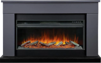Каминокомплект Royal Flame Bergen с очагом Vision 42 LOG LED серый графит в ДНР