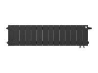 Биметаллический радиатор отопления Royal Thermo PianoForte 200 14 секций Noir Sable VDR