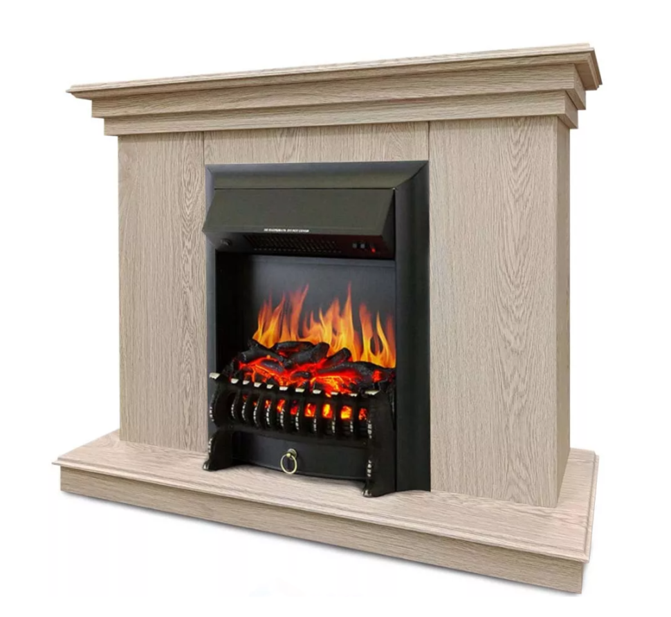 Каминокомплект Хорошие Камины Марс с очагом Royal Flame Fobos FX Black сосна в ДНР