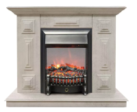 Каминокомплект Хорошие Камины Юпитер с очагом RealFlame Fobos Lux BL S цемент в ДНР