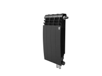 Биметаллический радиатор отопления Royal Thermo BiLiner 500 VR 4 секции Noir Sable