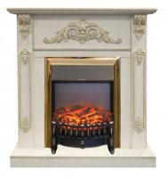 Каминокомплект RealFlame Anita corner STD/EUG WTG с очагом Fobos Lux Brass S в ДНР