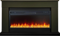 Каминокомплект Royal Flame Bergen с очагом Vision 42 LED темная олива в ДНР
