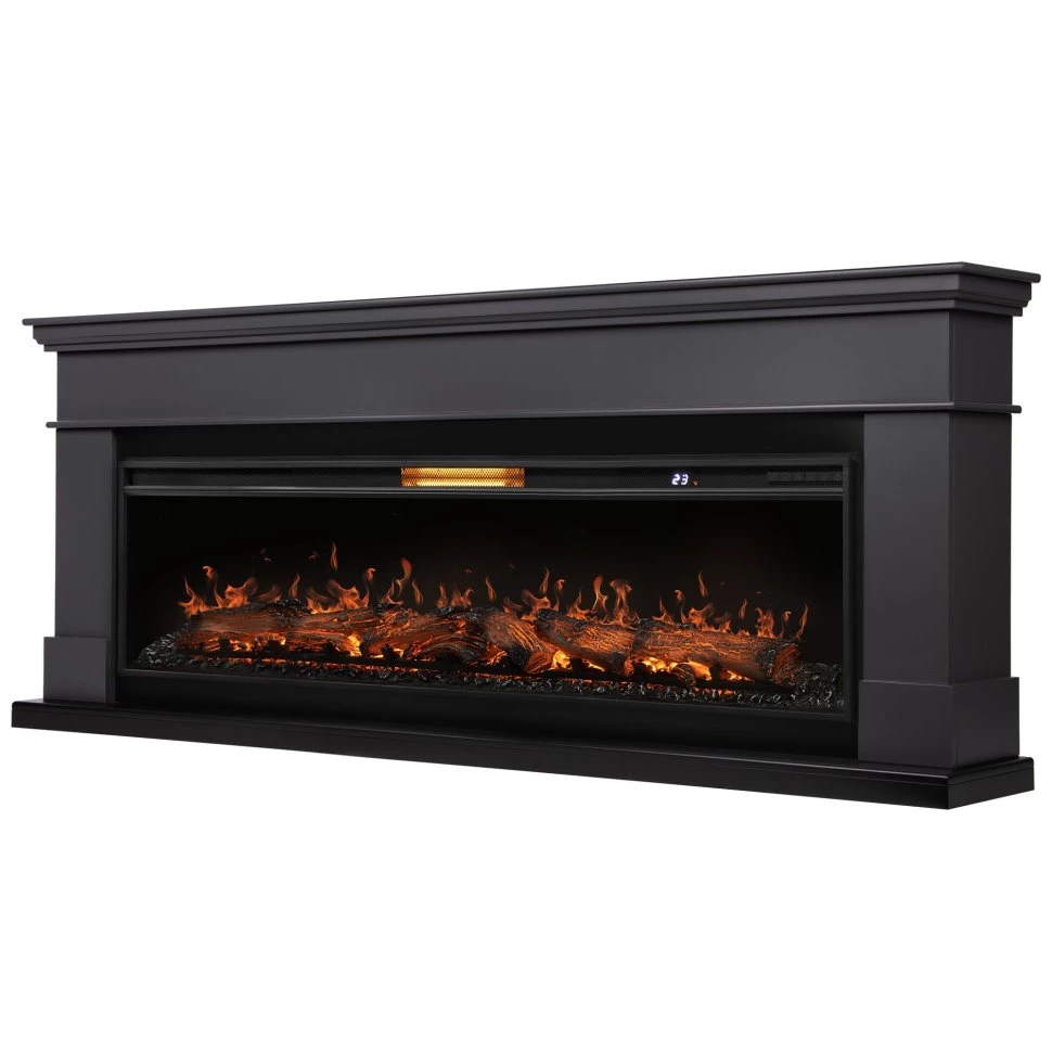 Каминокомплект Royal Thermo Aurora RTFP/P-AR60LS + портал Firelight California 60 G графит в ДНР