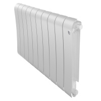 Биметаллический радиатор отопления Royal Thermo Infinity 500 VR80 10 секций Bianco Traffico