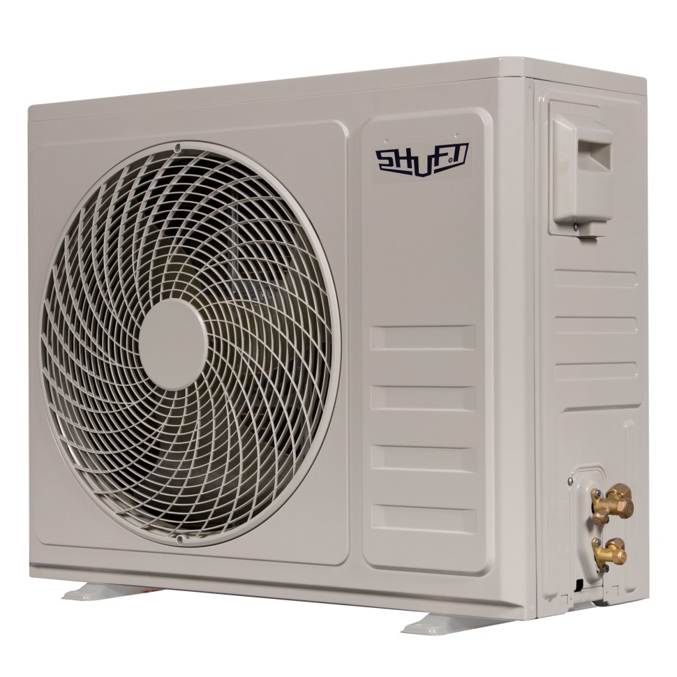 Кассетная сплит-система Shuft SFLC_C-36HN1_V2_BL черная панель в ДНР