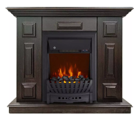 Каминокомплект Хорошие Камины Юпитер с очагом Royal Flame Aspen Black венге в ДНР