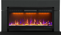 Каминокомплект Royal Flame Lindos с очагом Crystal 40 RF серый графит в ДНР