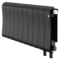Биметаллический радиатор отопления Royal Thermo Infinity 300 Noir Sable VR80 10 секций в ДНР