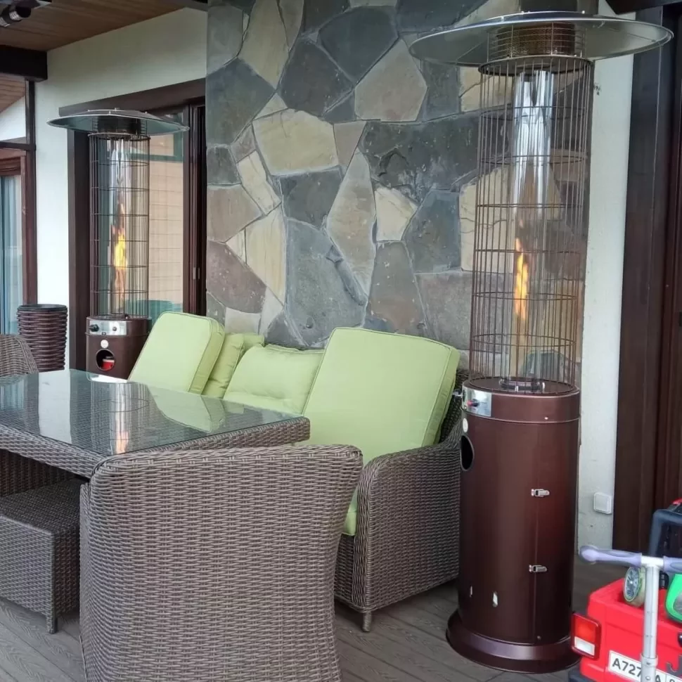 Уличный газовый обогреватель WWT 13D pro Brown mini 1.87m в ДНР