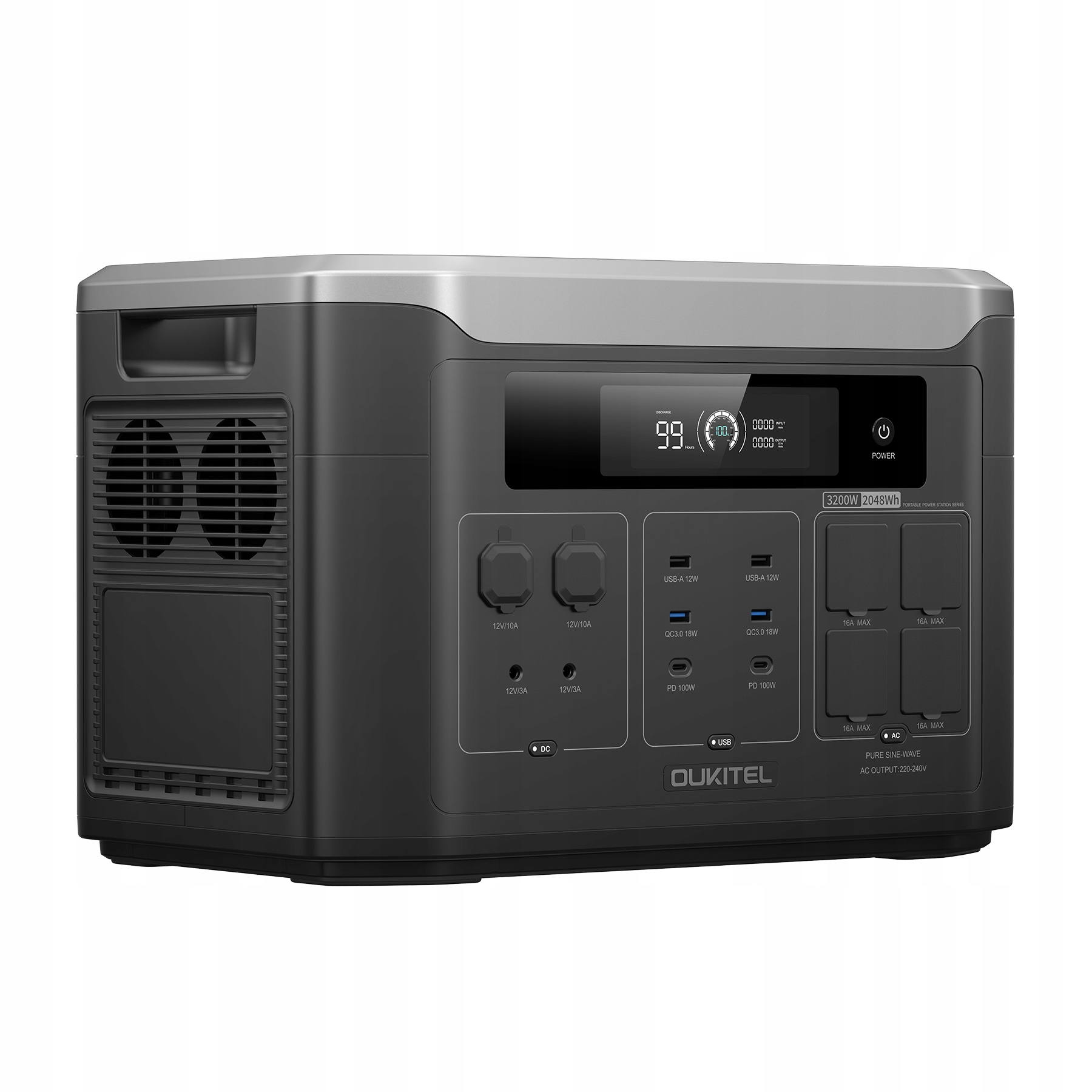 Портативная электростанция Oukitel BP3000E 3200W / 2048Wh LiFePO4 в ДНР