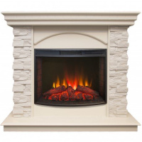 Каминокомплект RealFlame Elford STD/EUG/25'5/HL WT с очагом Evrika 25,5 LED в ДНР