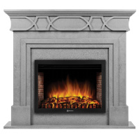 Каминокомплект Firelight Antico 25 с очагом Electrolux EFP/P-2520LS серый в ДНР