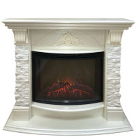 Каминокомплект RealFlame Athena 25/25,5 WT с очагом Sparta 25,5 LED в ДНР