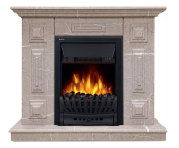 Каминокомплект Хорошие Камины Юпитер с очагом Electrolux Classic EFP/P-1020LS мрамор в ДНР