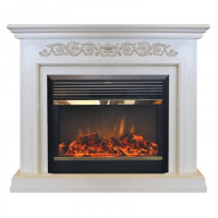Каминокомплект RealFlame Leticia 26 WT с очагом MoonBlaze LUX Brass в ДНР